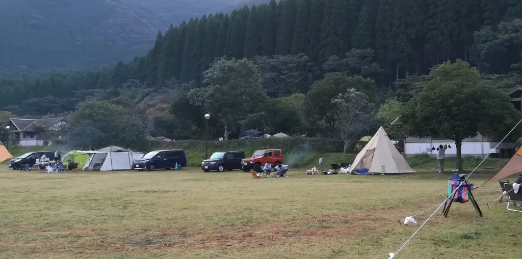 自由度の高いフリーテントサイト