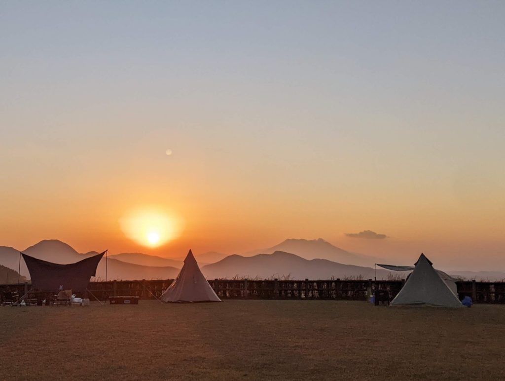 素敵な朝焼け…を元気に見たい