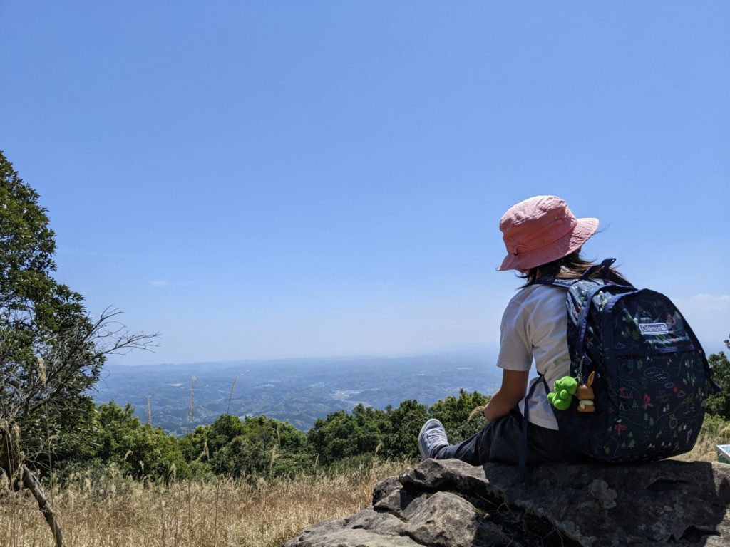 山頂にはおにぎりがよく似合う