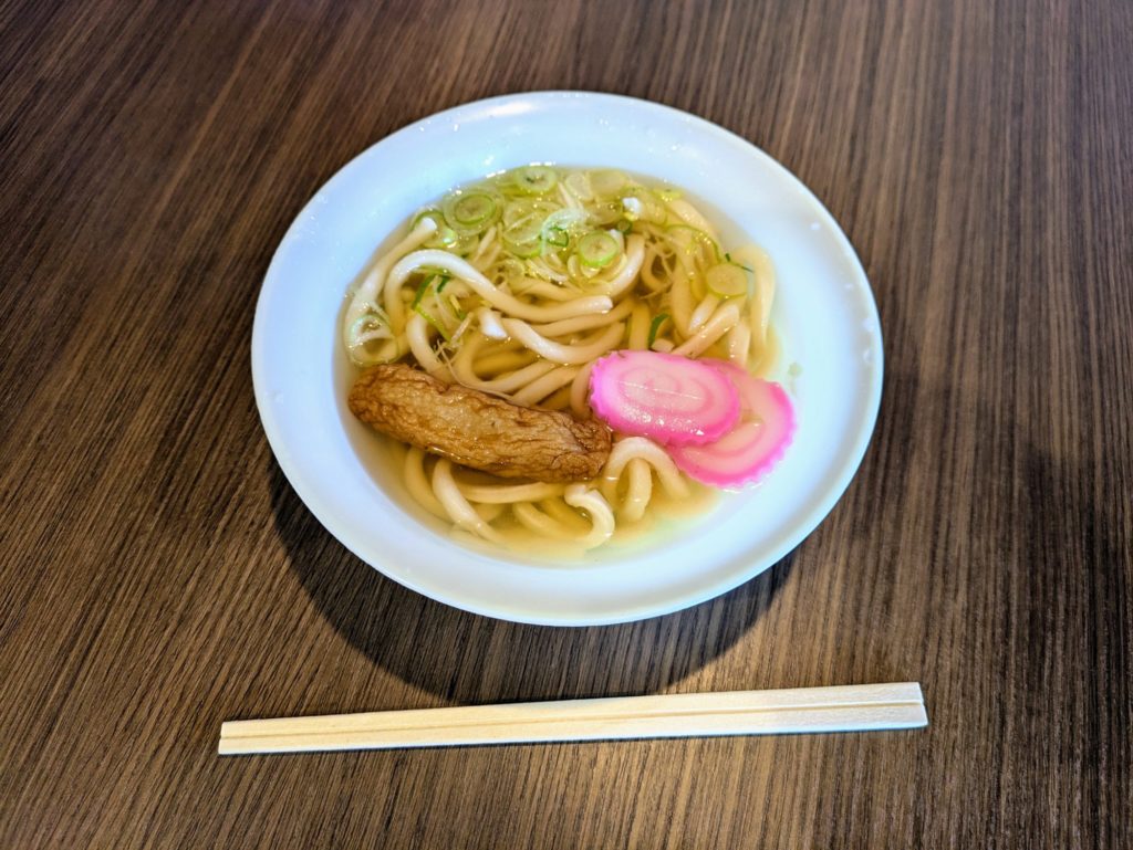垂水フェリーのうどん